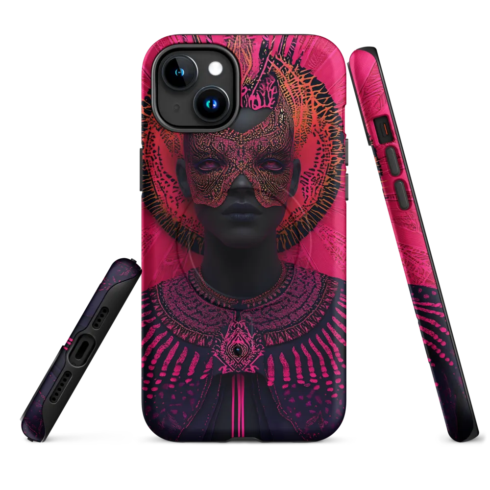 Halo of Magenta — Masked Ornament