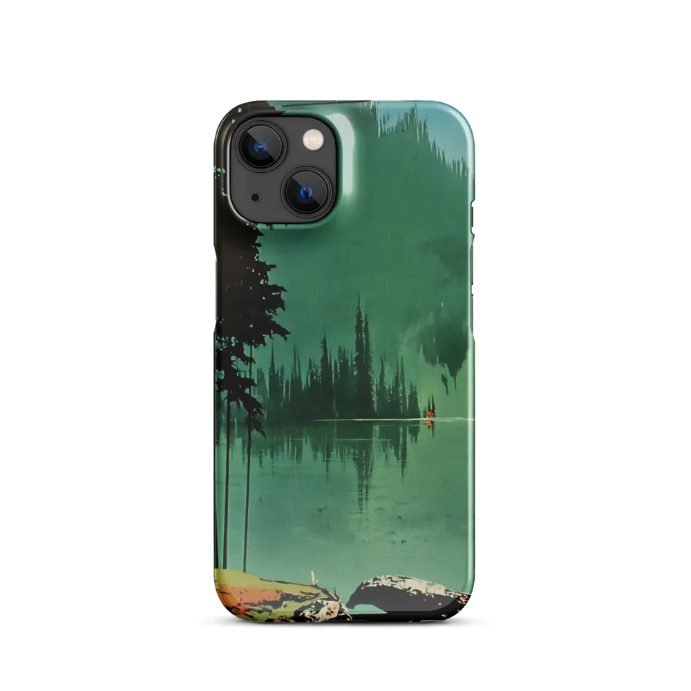 Serenity Reflected: A Tranquil Lake Scene