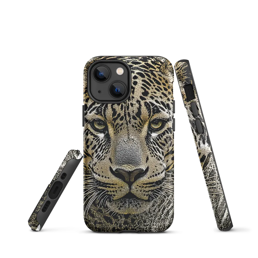 The Majestic Gaze: Portrait of a Leopard