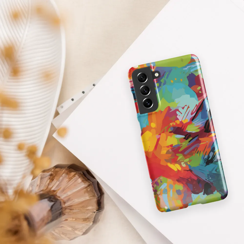 Colorful Lizard: An Abstract Adventure