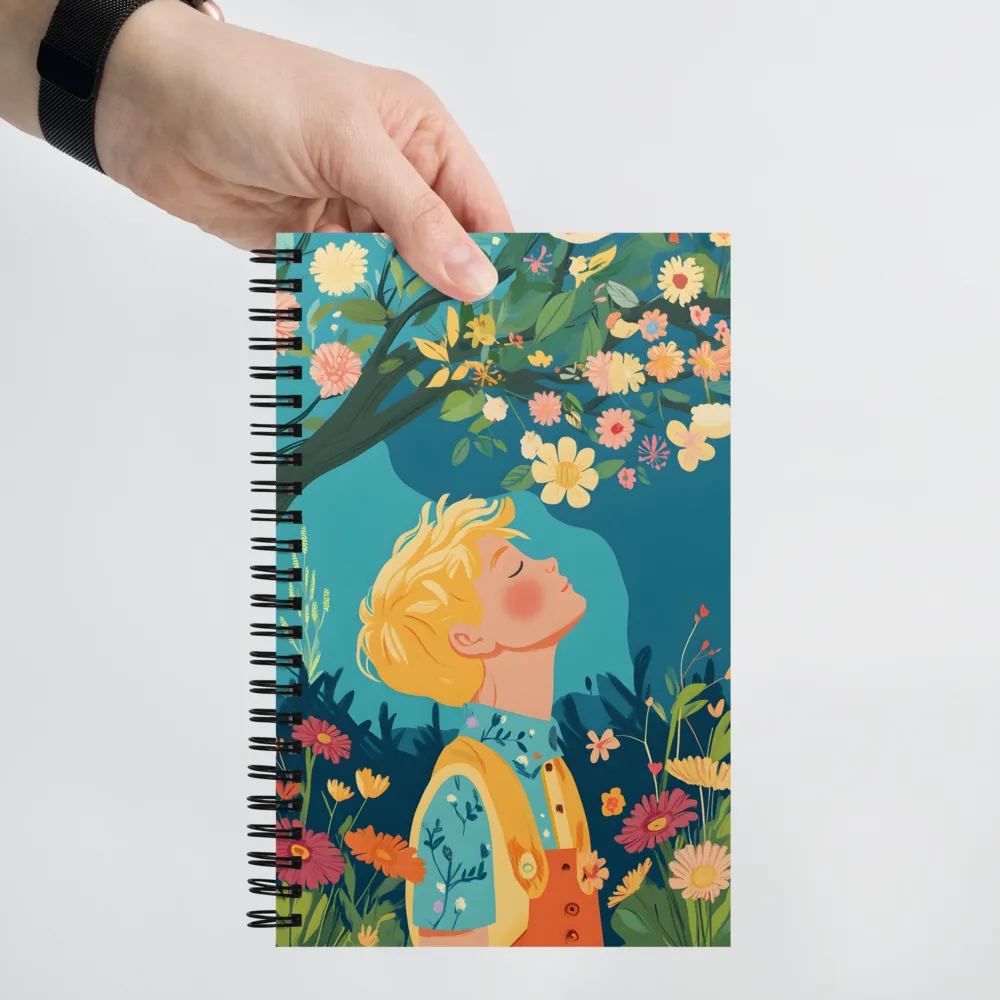 Reverie in Bloom | Spiral Notebook