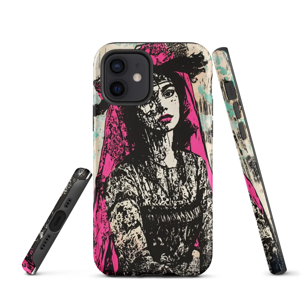 Veiled Beauty | Phone Case |  12 | Tough Case | Matte