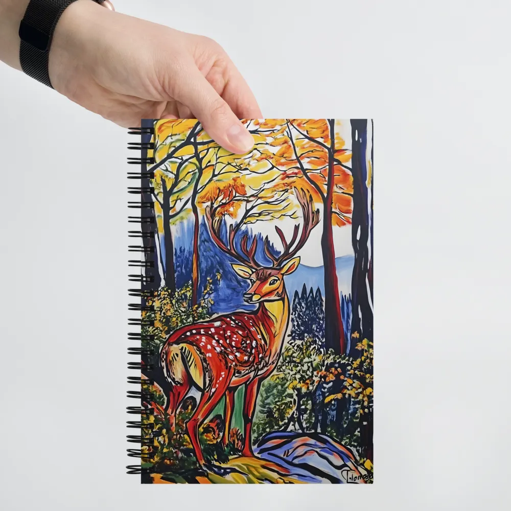 Majestic Serenity of the Forest | Spiral Notebook