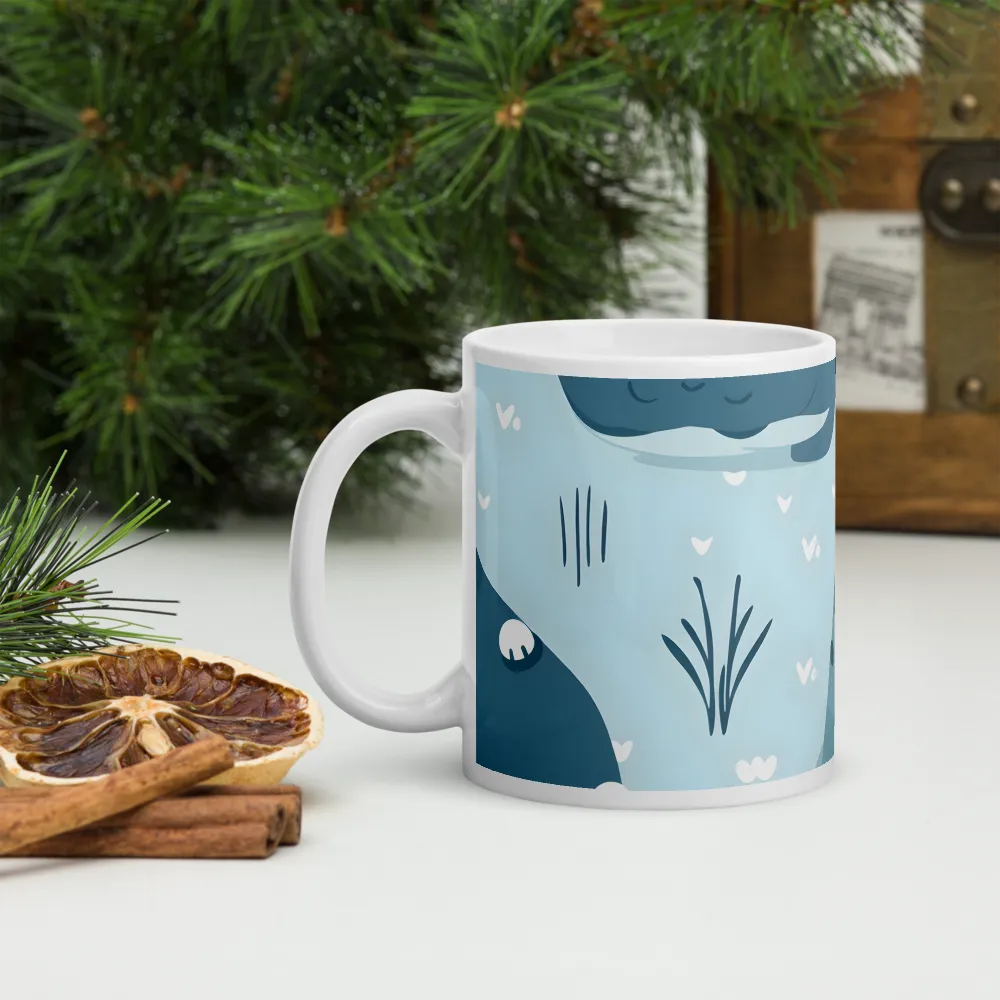 Whimsical Hippo Delight | Mugs | Multiple Sizes & Colors