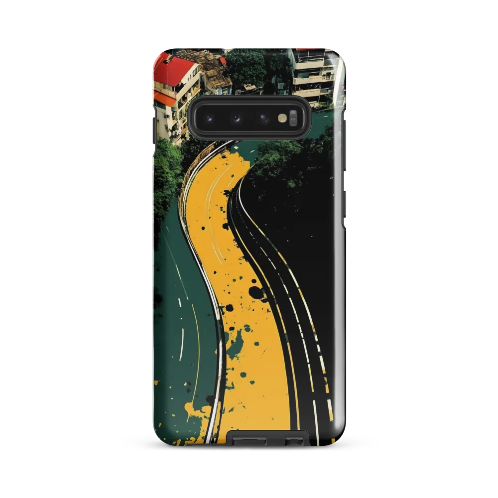 Fluidity in Urban Color | Phone Case |  S10 Plus | Tough Case | Glossy