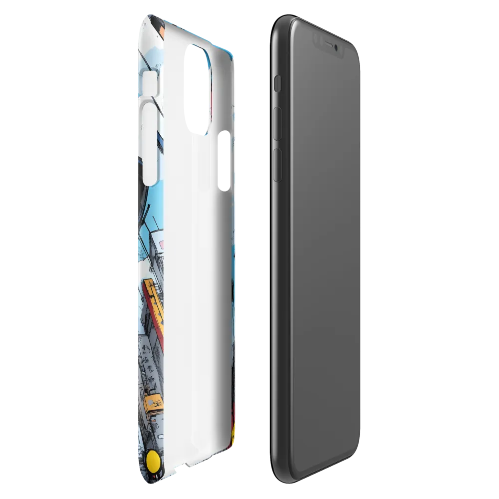 Skyward: A Journey Through the Futuristic City | Phone Case |  11 Pro Max | Snap Case | Glossy