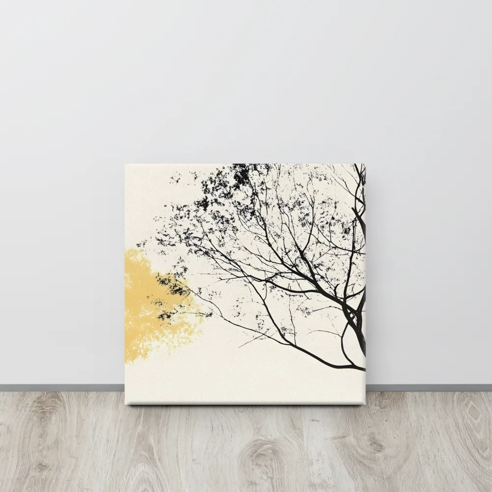 Whispers of Solitude | Canvas | 16″×16″