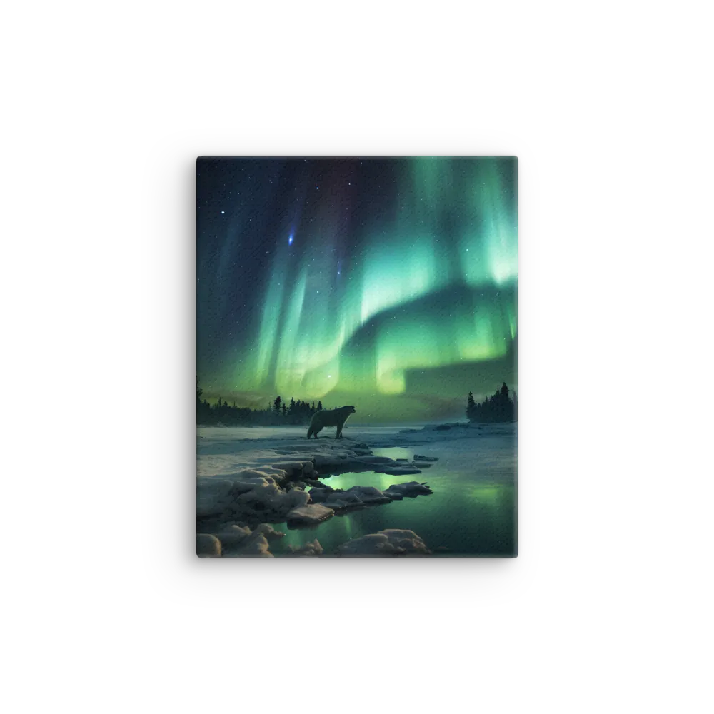 Auroral Guardianship | Thin Canvas | 8″×10″