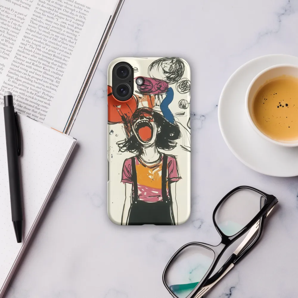 Echoes of Anguish | Phone Case |  16 Plus | Snap Case | Matte