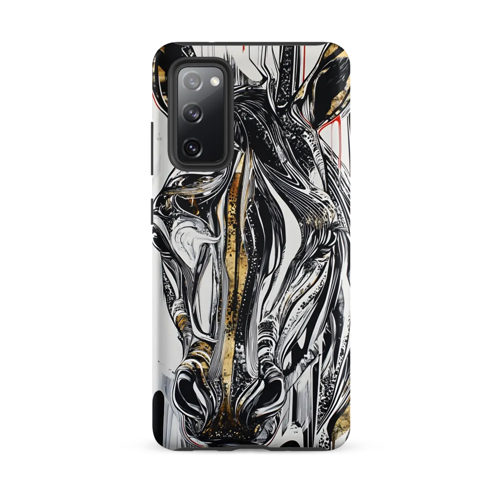 Ethereal Majesty: The Abstract Zebra