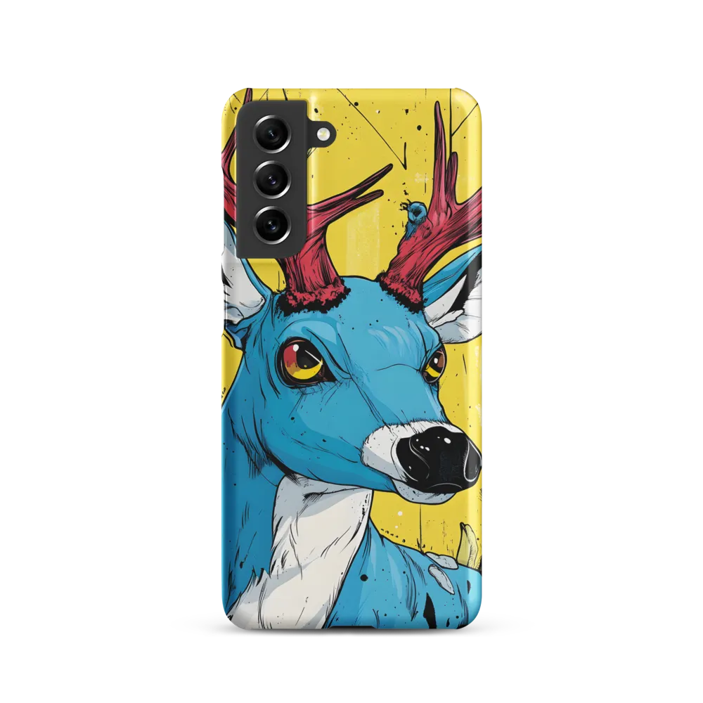Vivid Antlers: A Modern Take on Nature