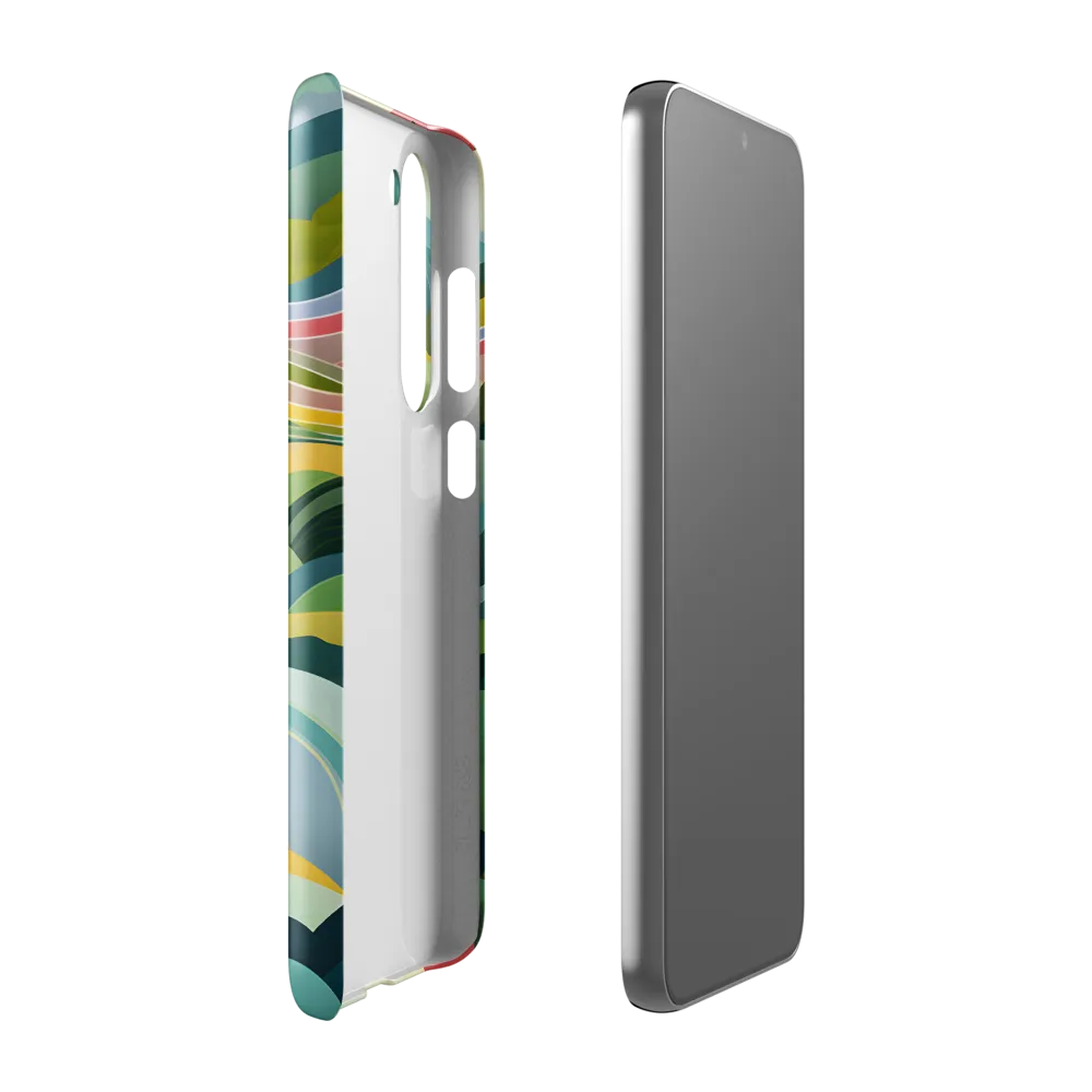 Waves of Serenity | Phone Case |  S23 Plus | Snap Case | Glossy