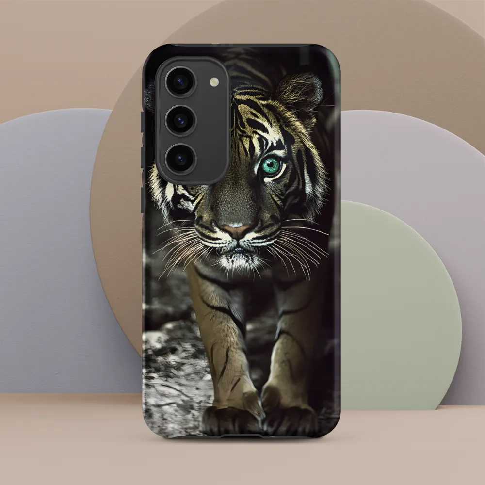 Majestic Gaze: The Tiger's Presence