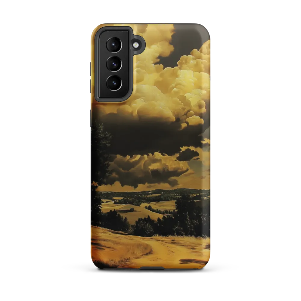 Golden Serenity in the Landscape