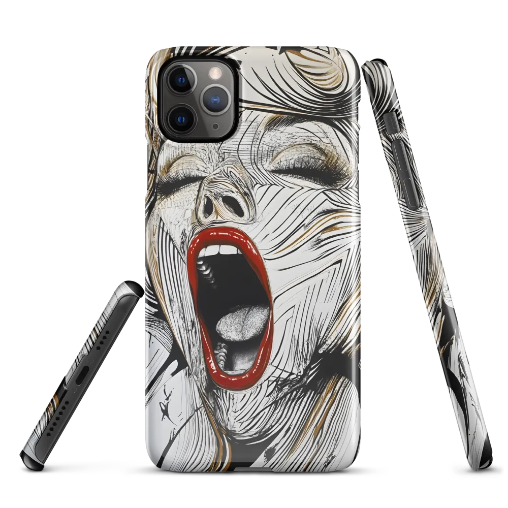 The anguished scream | Phone Case |  11 Pro Max | Snap Case | Glossy