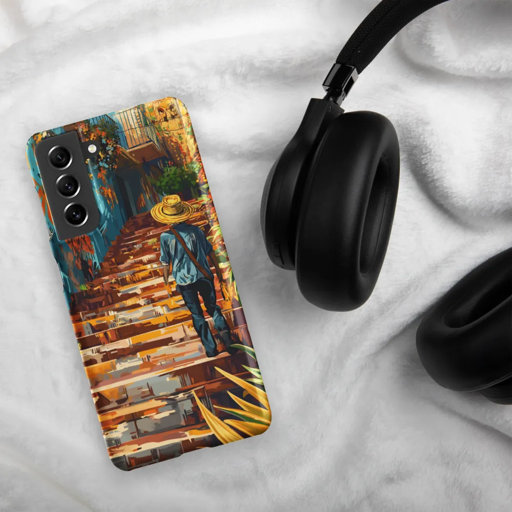 Steps to Adventure | Phone Case |  S21 | Snap Case | Matte