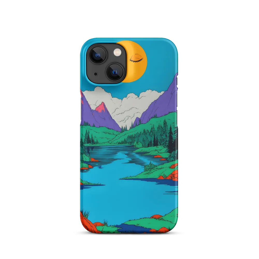 Whimsical Serenity in Vibrant Colors
