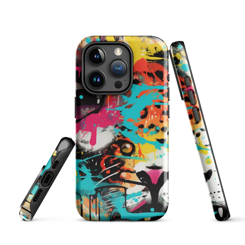 Fierce Fusion: Tiger and Lion in Graffiti