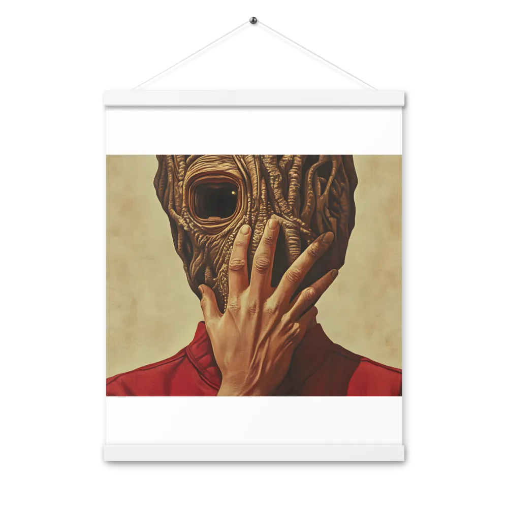 The Mask of Roots | Poster With White Wood Hanger | 16″×20″