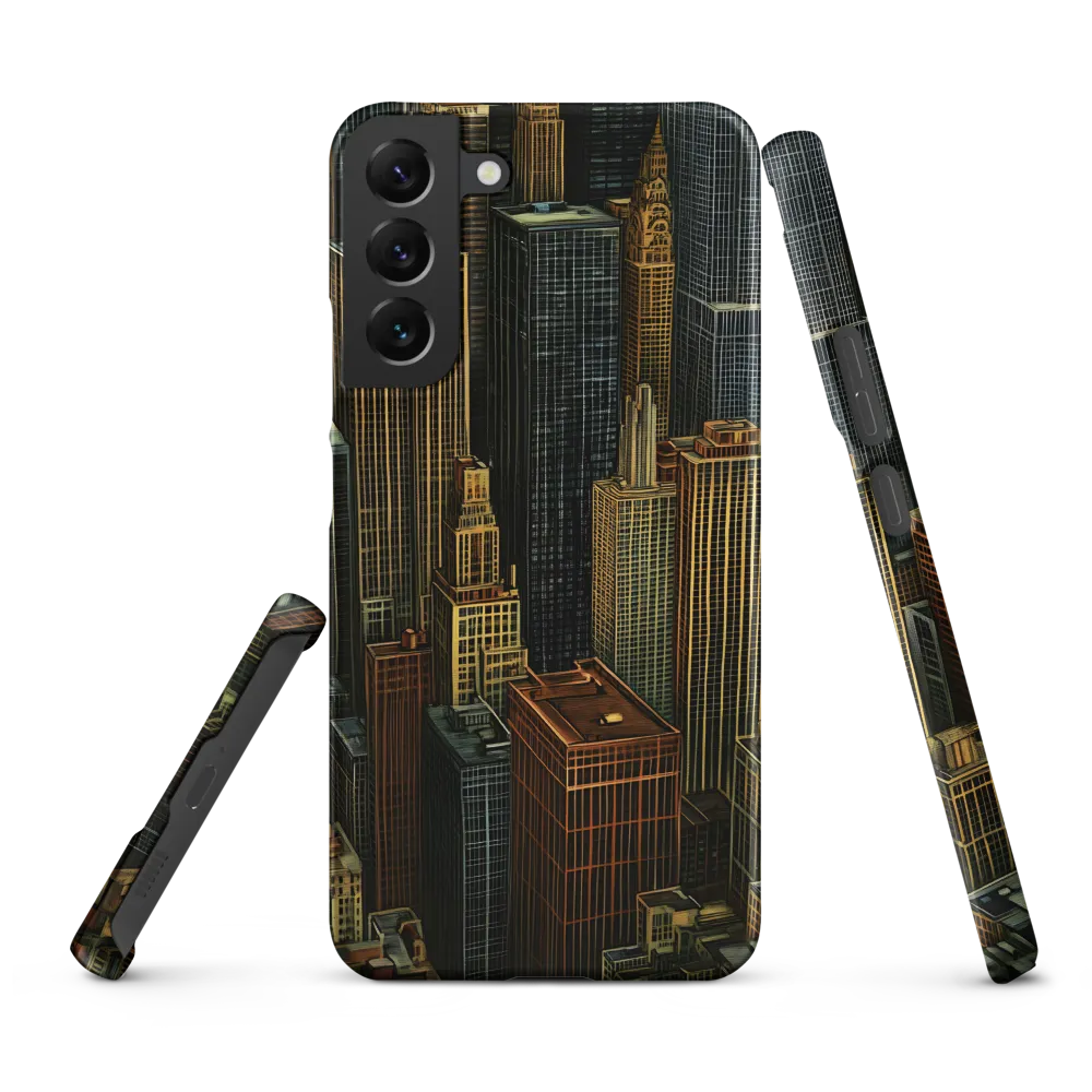 Urban Elegance: A Golden Cityscape