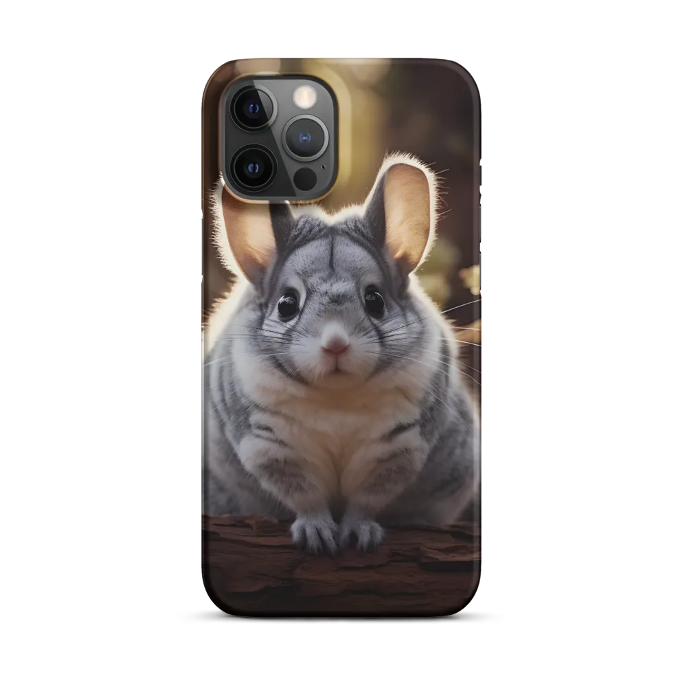 Curious Chinchilla in the Forest