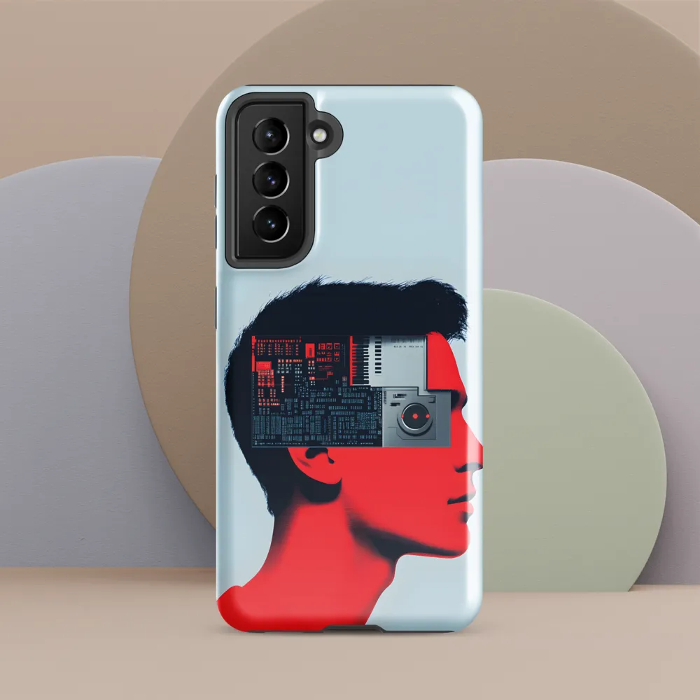 Mindscape of Technology | Phone Case |  S21 | Tough Case | Glossy