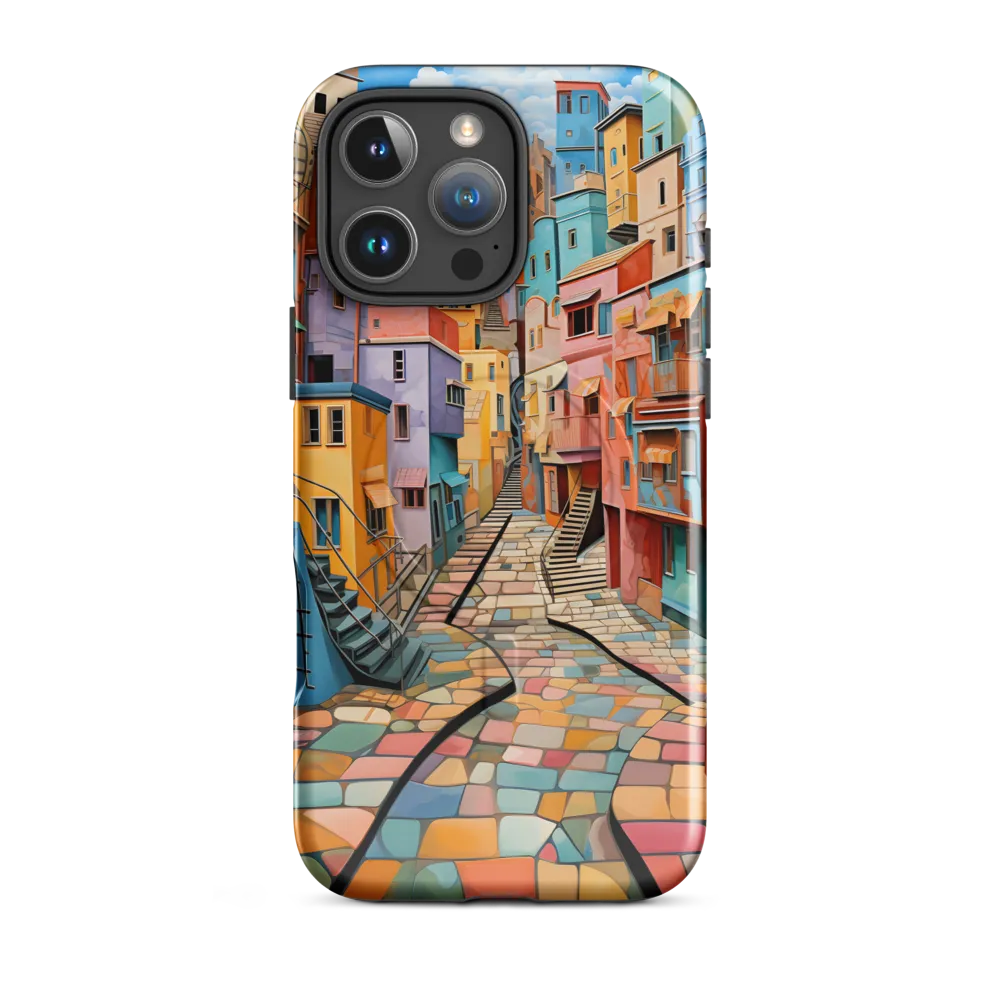 Vibrant Cityscape: A Kaleidoscope of Colors