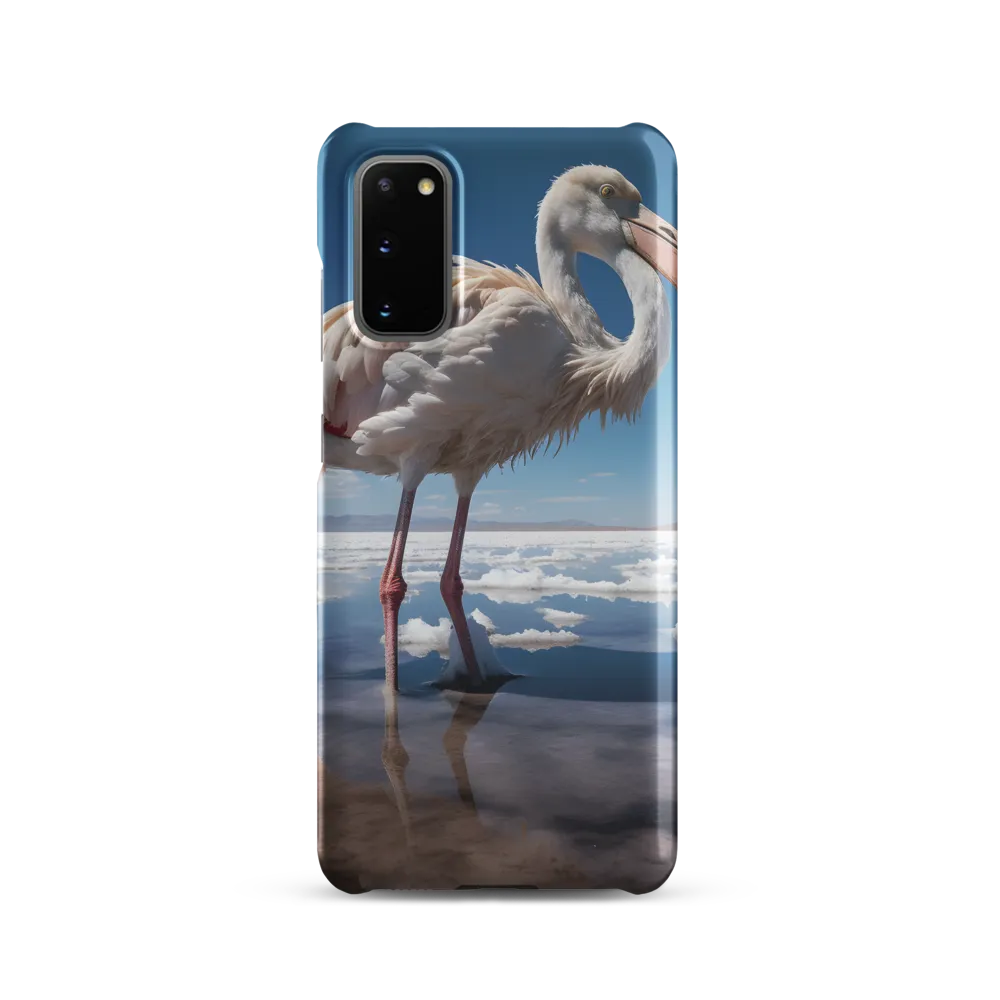 Graceful Solitude of a Flamingo