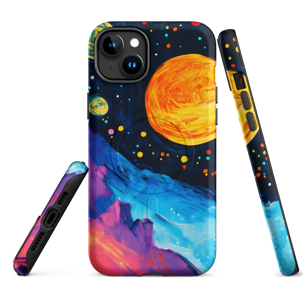 Cosmic Harmony | Phone Case |  15 Plus | MagSafe® Tough Case | Matte