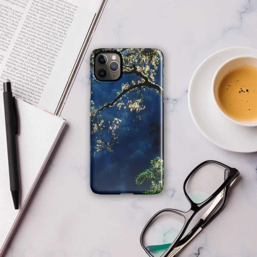 Whispers of Nature: The Silhouette of Serenity | Phone Case |  11 Pro Max | Snap Case | Glossy