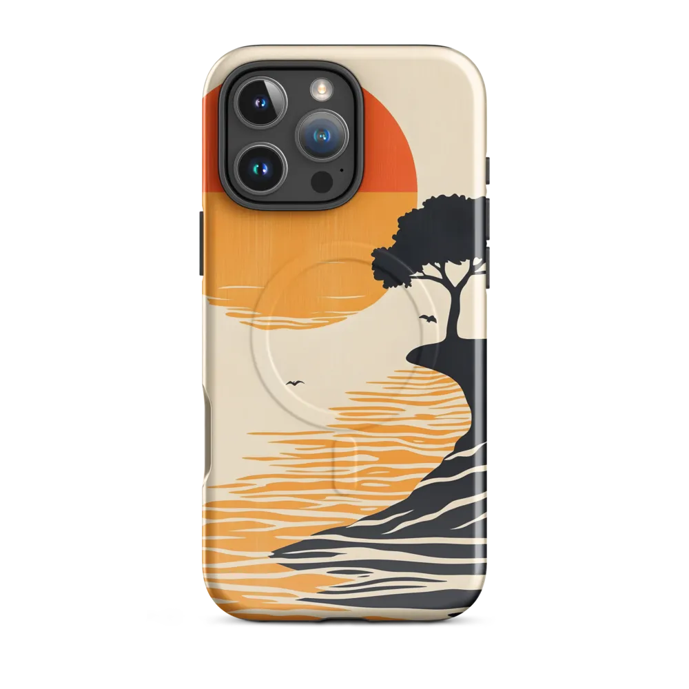 Serene Sunset | Phone Case |  16 Pro Max | MagSafe® Tough Case | Glossy