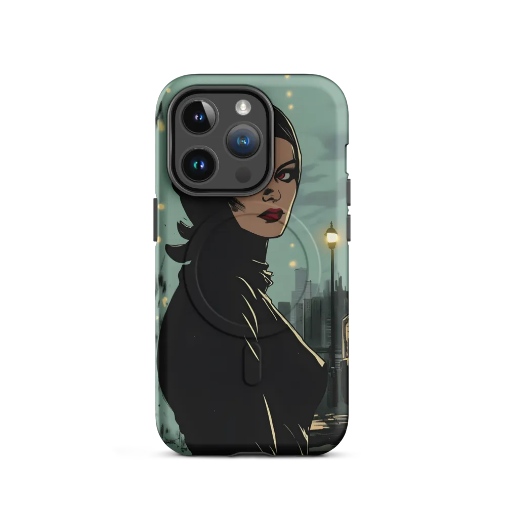 Shadows of Intrigue | Phone Case |  14 Pro | MagSafe® Tough Case | Matte