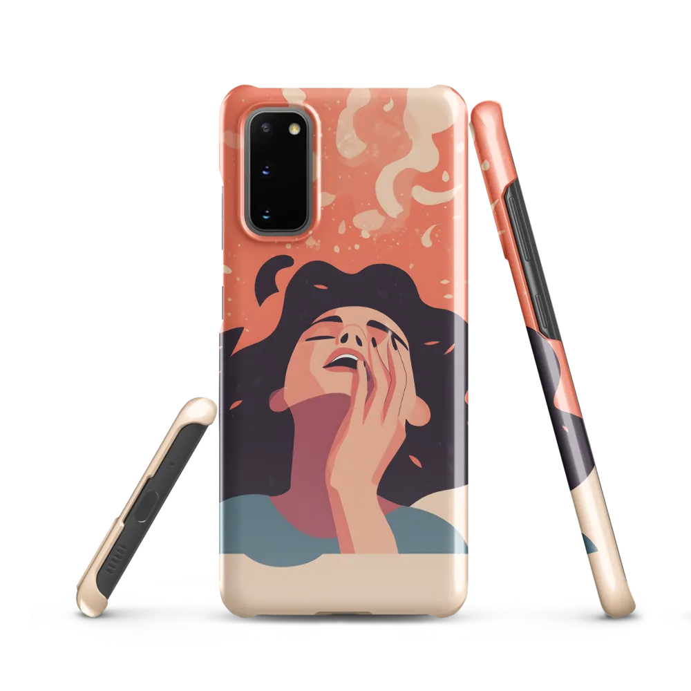 Whispers of Reflection | Phone Case |  S20 | Snap Case | Glossy
