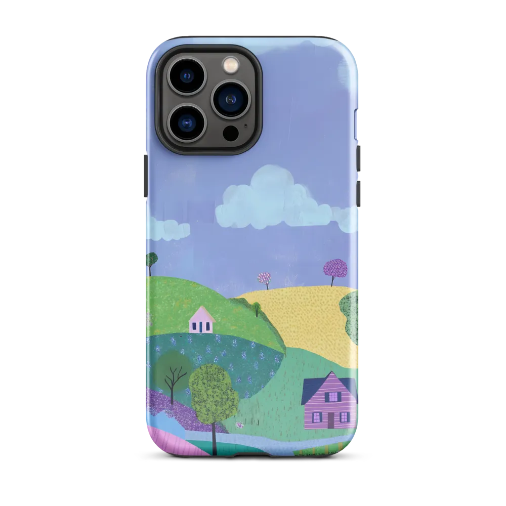 Whimsical Hills and Quaint Homes