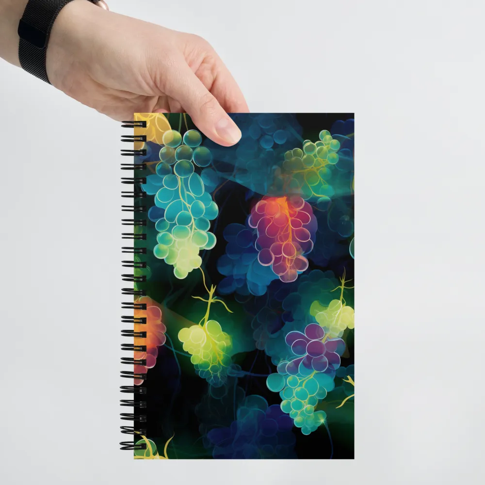 Vivid Vineyard Dream | Spiral Notebook