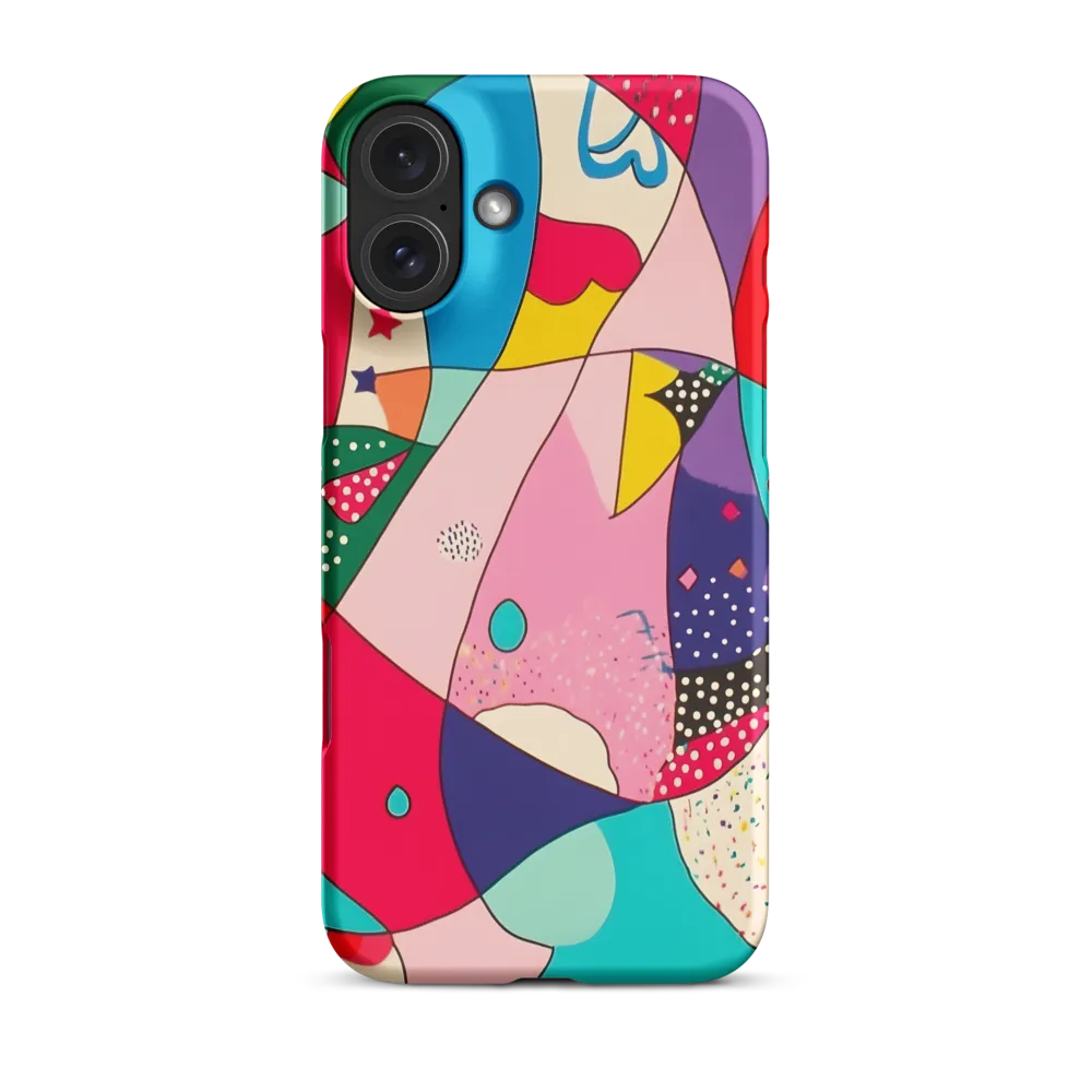 Playful Geometry in Color | Phone Case |  16 Plus | Snap Case | Matte