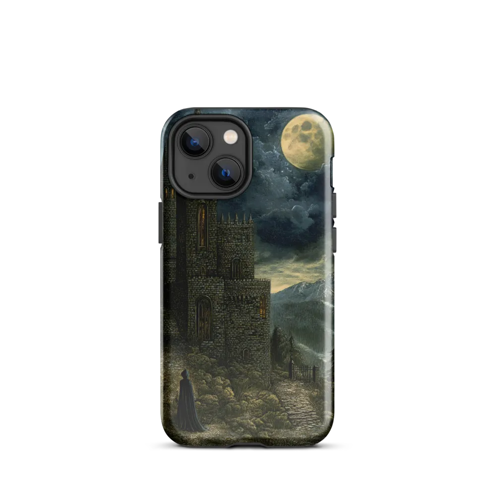 Whispers of the Moonlit Castle | Phone Case |  13 mini | Tough Case | Glossy
