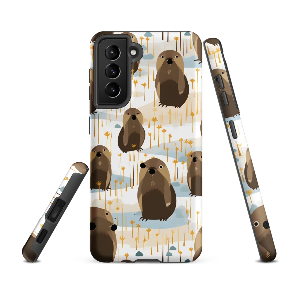 Whimsical Waters: A Celebration of Otters and Seals