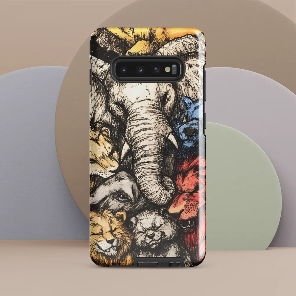 Majestic Unity of the Wild | Phone Case |  S10 Plus | Tough Case | Glossy