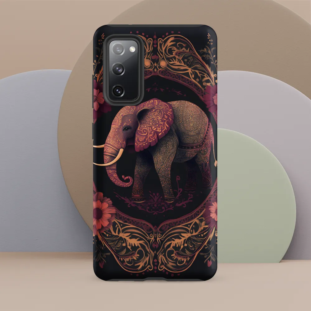 Regal Reverie: The Ornate Elephant