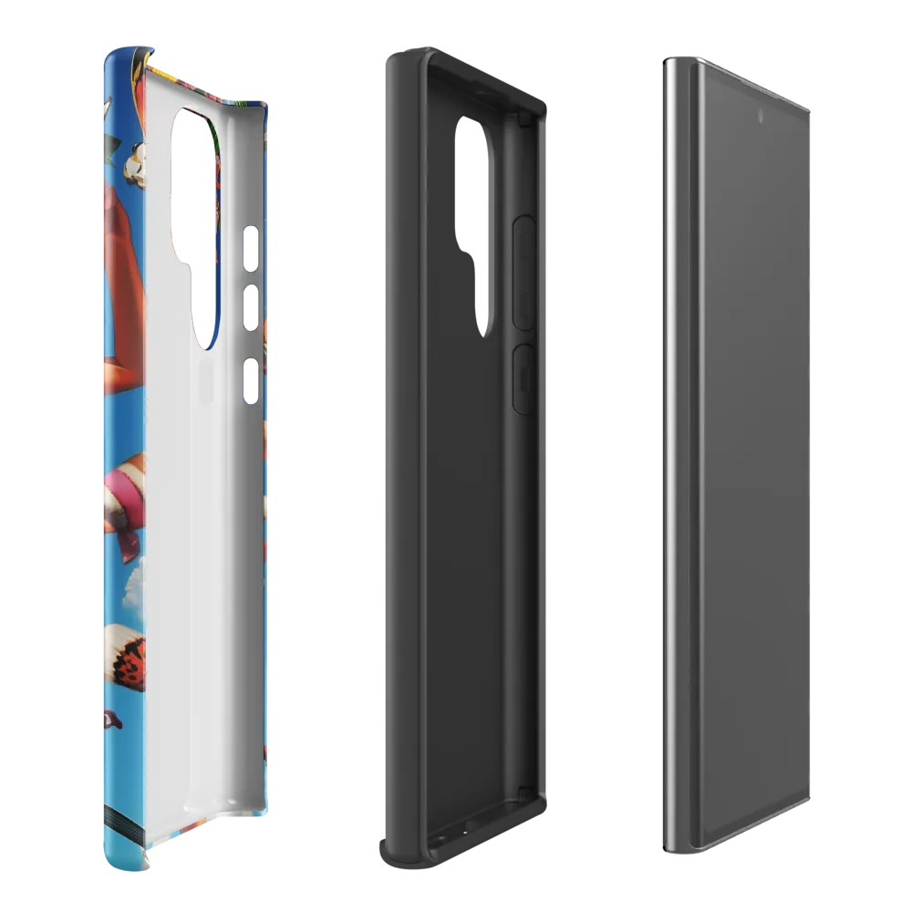 Joyful Whimsy | Phone Case |  S22 Ultra | Tough Case | Glossy
