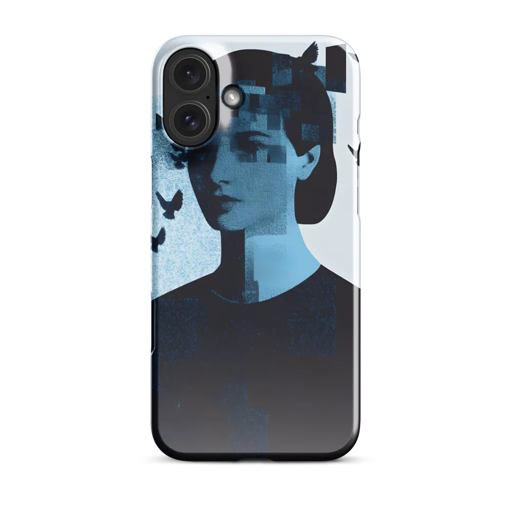 Fragmented Reflections | Phone Case |  16 Plus | Snap Case | Glossy