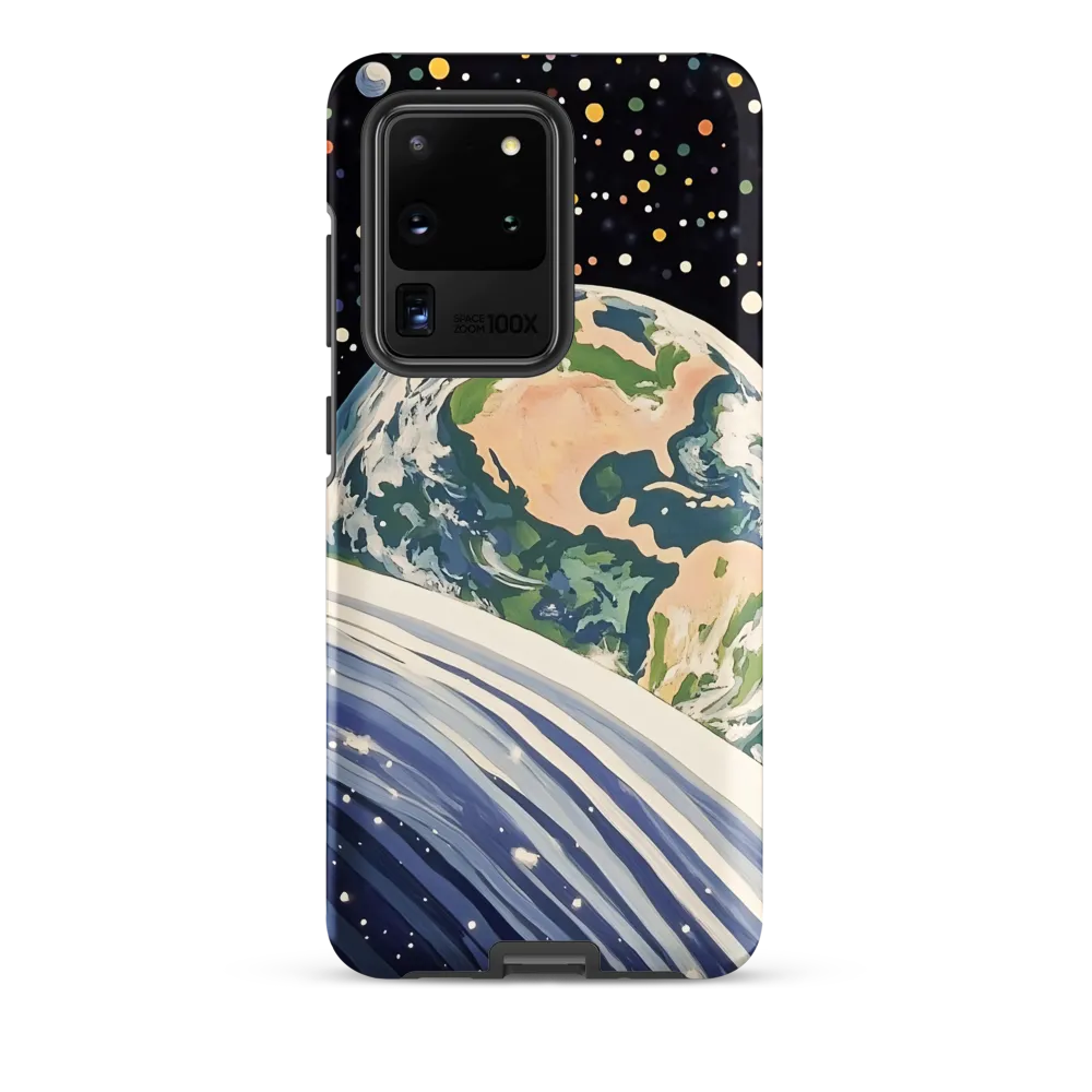 Celestial View: A Surreal Journey Through Space