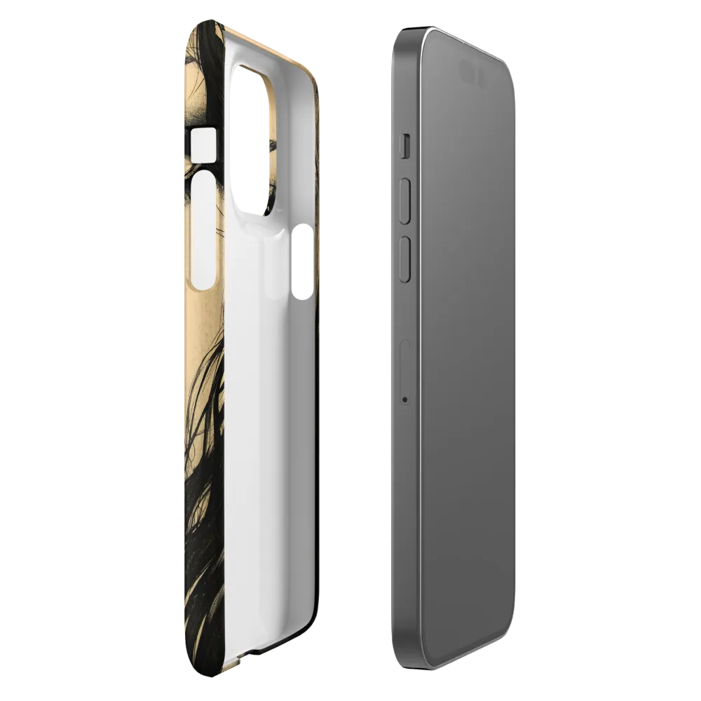 Enigmatic Gaze | Phone Case |  14 Pro Max | Snap Case | Matte