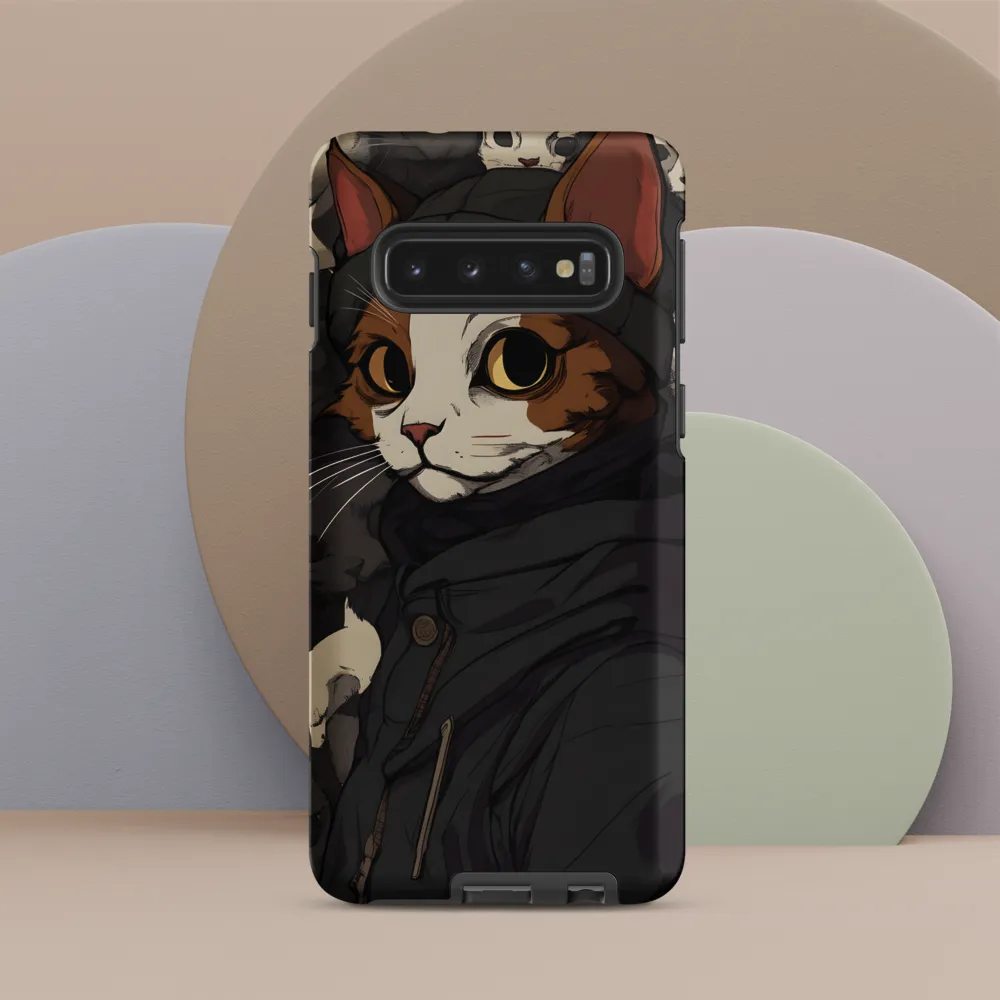 Whimsical Cat Portrait