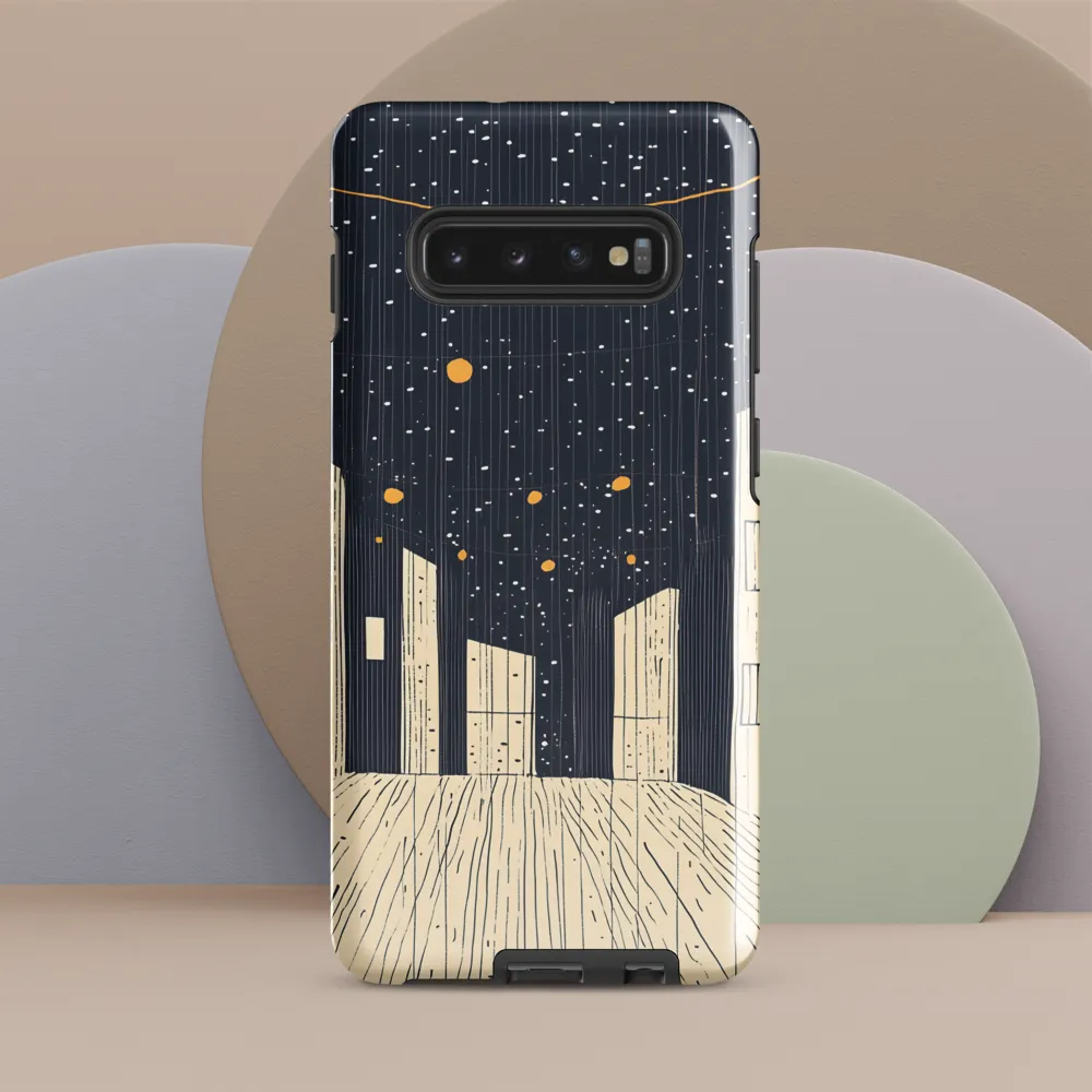 Under the Starry Canvas | Phone Case |  S10 Plus | Tough Case | Glossy