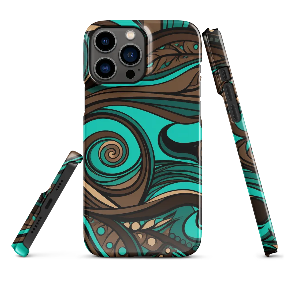 Fluctuating Currents | Phone Case |  13 Pro Max | Snap Case | Glossy