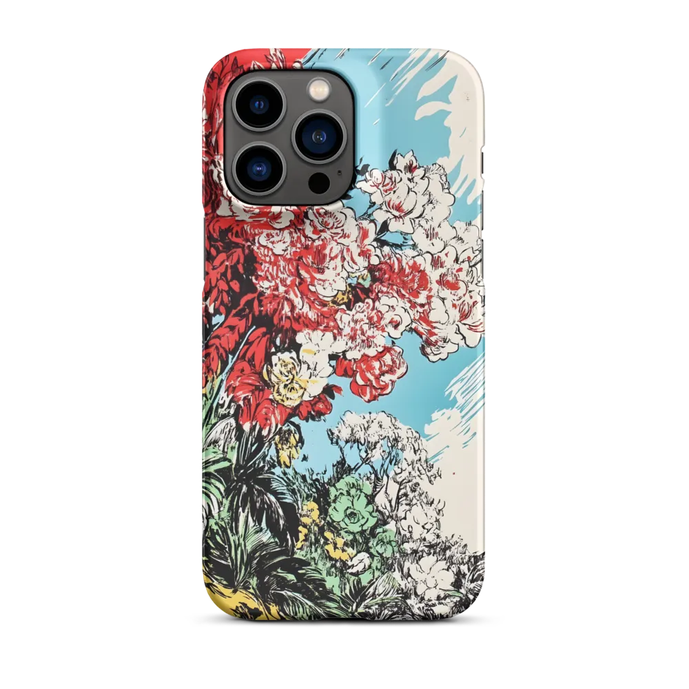 Floral Symphony in Bold Colors