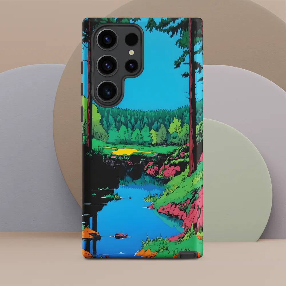 Tranquil Reflections: A Vibrant Landscape