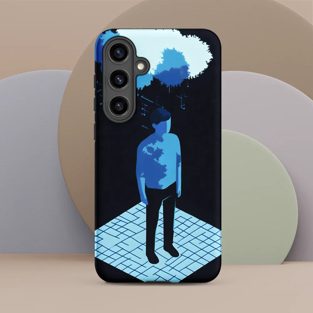 Reflections in Blue